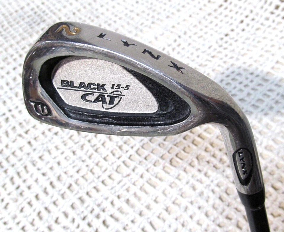 Lynx BLACK CAT 15-5 Single 2 Hierro 39.5" DIESTRO ~ Varilla de Grafito Reg Flex Foto 1 de 4