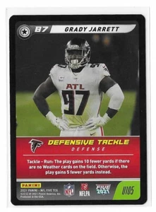 2021 Panini NFL Five #87 Grady Jarrett Atlanta Falcons Football - Picture 1 of 2