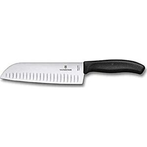 Victorinox Fibrox 7-Inch Granton Edge Santoku Knife