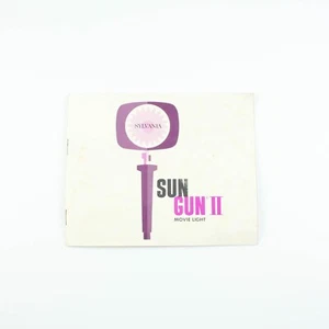 Slyvania Sun Gun II Movie Light Manual - Vintage Flash Guide - Picture 1 of 2