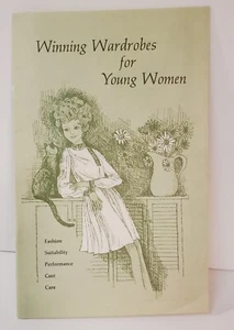 1968 Celanese Fibers Marketing "Winning Wardrobes for Young Women" New York PC26 - Picture 1 of 5