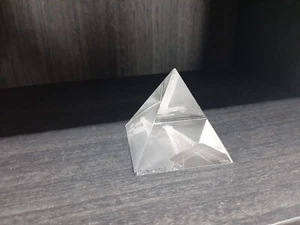 Fermacarte in vetro Rosenthal Studio LineAndy Warhol  Parigi torre eiffel - Foto 1 di 5