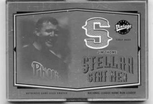 2003 UPPER DECK VINTAGE BASEBALL JIM THOME "STELLAR STAT MEN" JERSEY RELIC - Bild 1 von 1