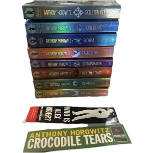 Alex Rider Series Paperback Novels X 8 By Anthony Horowitz - Picture 1 of 12