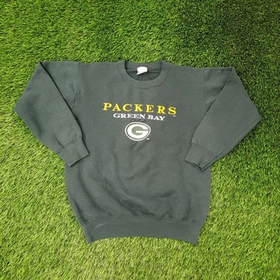 Sudadera vintage años 80 Green-Bay Packers mujer M 19x22 corta EE. UU. Foto 1 de 4