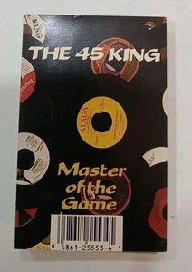 D.J. Mark The 45 King ~Master Of The Game~1988 Tuff City Records~Cassette Tape - Picture 1 of 4