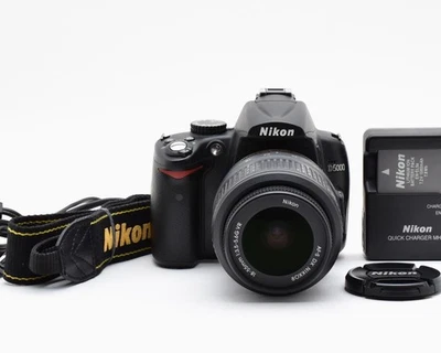 [Near MINT] Nikon D5000 12.3MP Digital SLR Camera 18-55 VR Lens from Japan #L1 - image 1 of 4