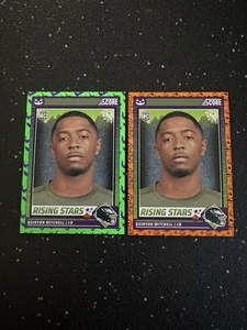 2024 Panini Score-A-Treat - Rising Stars Quinyon Mitchell #41 Orange Pumpkins CB - Picture 1 of 2