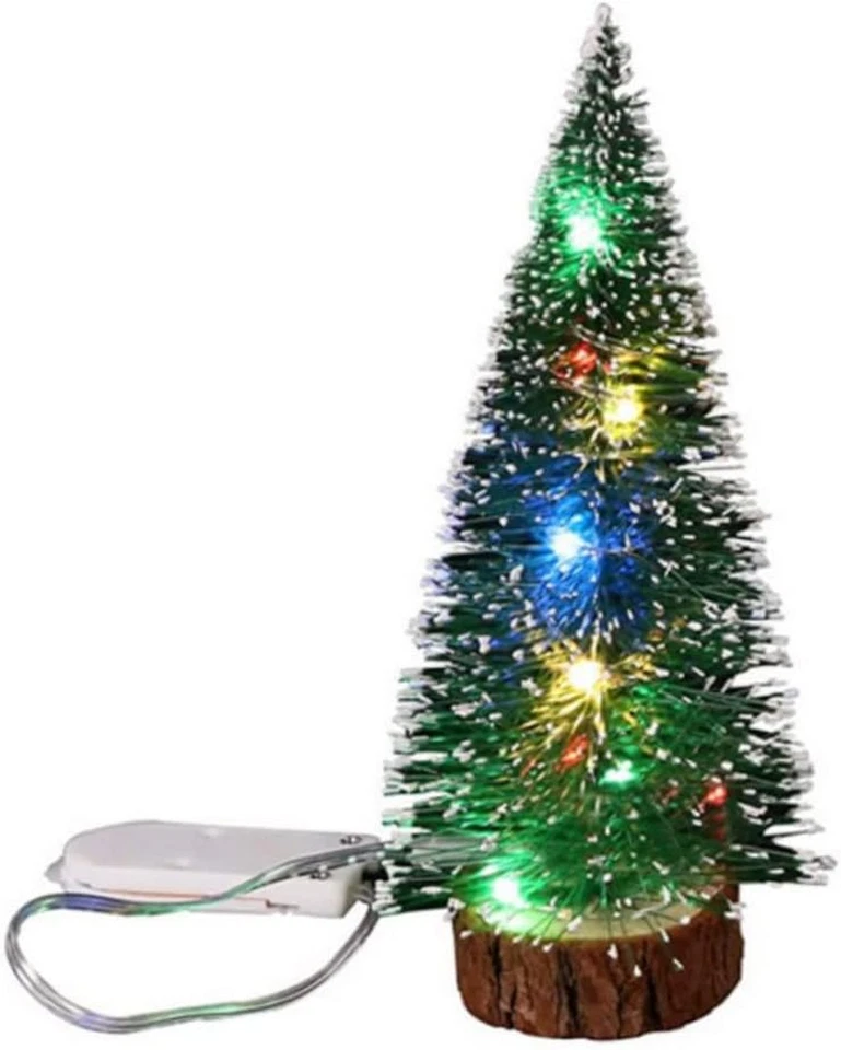 Christmas Miniature Tree with Light - 15Cm Artificial Table Tree - Image 1 of 4