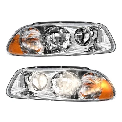 Halogen Headlights Assembly Compatible With Mack Semi Trucks Factory Pair  NEW Foto 1 de 4
