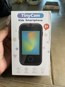 TinyCam Kids Smartphone Pink Unicorn Model N2 Toddler Learning Cell Toy Phone - Picture 1 of 24