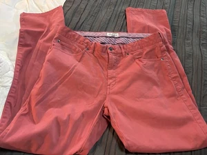 PETER MILLAR CROWN 5 Pocket Hose Cape rot pink Golf Performance leicht 33 - Bild 1 von 5