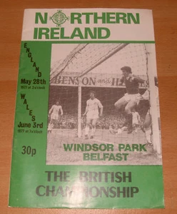 Programma: Irlanda del Nord V Inghilterra/Galles 1977 - Foto 1 di 1