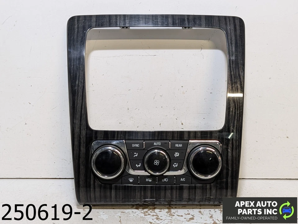 Controle de temperatura dianteiro Chevrolet Traverse 3.6L fabricante de equipamento original 2013-2017 - Imagem 1 de 4