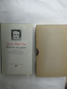 Edgar Allan Poe "Prosawerke" Bibliothek der Pléiade 1979 - Bild 1 von 2