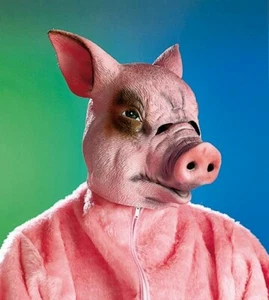 Schweinemaske Schweinsmaske Schwein Maske Fasching Karnevalsmaske Tiermaske - Bild 1 von 1