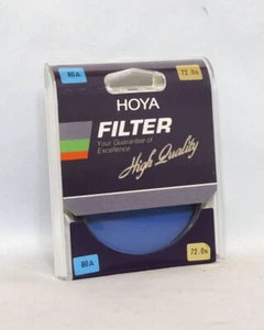 Hoya 72mm 80A High Quality Cooling Filter NEW 35mm SLR Film DSLR Digital - Picture 1 of 1