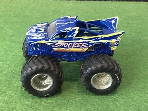 Hot Wheels Diecast Monster Jam Truck "Shocker" Vehicle 4x4 Mudder Off Road - Picture 1 of 6