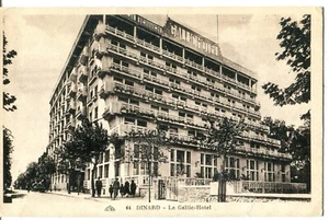 France Dinard - Le Gallic-Hotel old sepia postcard - Picture 1 of 3