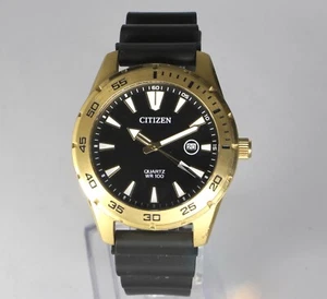 Reloj de cuarzo para hombre CITIZEN BI1043-01E WR100 42 mm tono dorado - Imagen 1 de 8