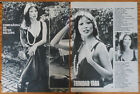 TRINIDAD TARA MOON 1974 2 page article sexy clippings Asian actress magazine 
