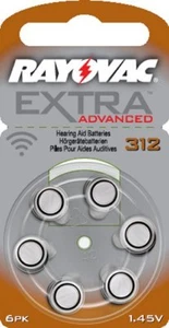 30x Rayovac Typ 312 hochwertige Batterien für Hörgerät - Bild 1 von 1