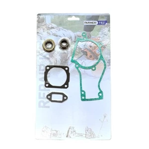 Set Of Crankcase Gasket Cylinder Muffler Oil Seal For 028 028AV Chainsaw - Bild 1 von 1