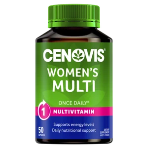 Cenovis Women's Multi 50 Capsules Once Daily Womens Health Multivitamin - Picture 1 of 4