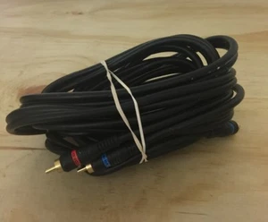 AV/RCA cable blue red(video)male to blue red 10 Ft - Picture 1 of 3