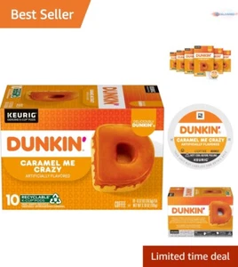 Flavored Coffee K-Cup Pods 60 Count Creamy Caramel Sweet Brown Sugar Home Brew - Picture 1 of 14