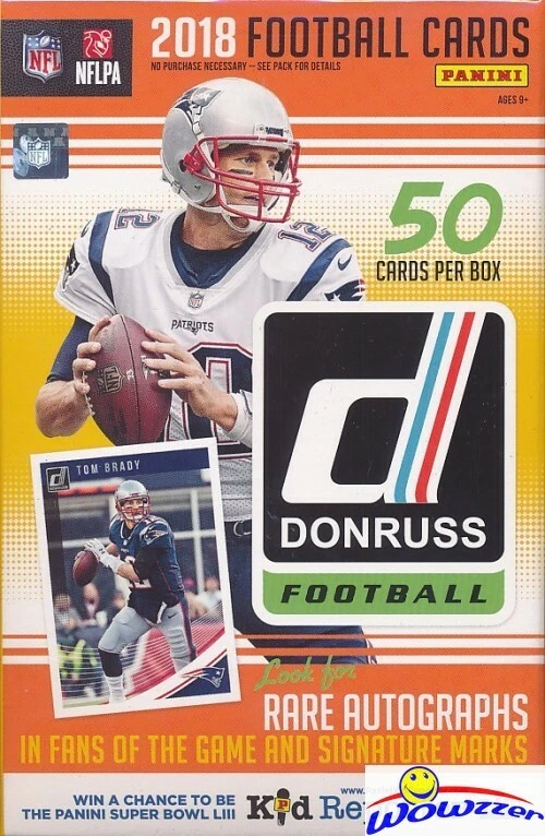 2018 Donruss Football HUGE 50 CARD Hanger Box! Lamar Jackson/Josh Allen RC Year! - Image 1 of 1