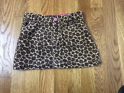 Minifalda Carters 5t estampado leopardo pajarita Foto 1 de 4