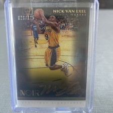 2019-20 Panini Noir Basketball Nick Van Excel Auto /125