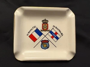 Vintage Lord Nelson Pottery LEA Souvenir Ceramic Ashtray St Martin Maarten - Picture 1 of 17