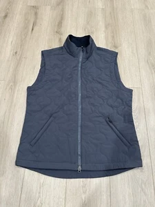 Huckberry Taylor Stitch Quilted Full Zip Puffer Vest Grey Men’s Size 44 - Picture 1 of 9