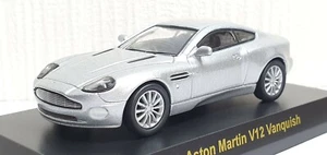 1/64 Kyosho ASTON MARTIN V12 VANQUISH SILVER diecast car model - Picture 1 of 3