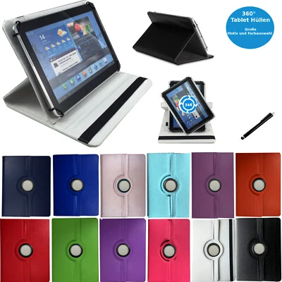 Tablet Universal Hülle 10 - 10.1 Zoll Tasche Schutzhülle Case 360° Cover Drehbar - Bild 1 von 4