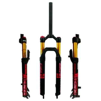 Horquilla de aire de control de línea de hombro absorbente de golpes para bicicleta de montaña 27,5 29 pulgadas Foto 1 de 4