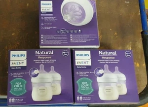 Philips Avent Biberon Risposta Naturale x6 1+ Mesi 2 x 125ml SCY900/02 - Foto 1 di 2