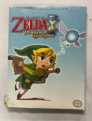 BRAND NEW!! The Legend of Zelda The Phantom Hourglass Nintendo DS Guide SEALED!! - Image 1 of 3