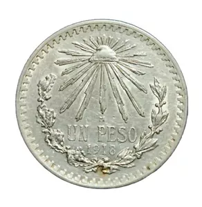 Mexico 1918 UN PESO - Picture 1 of 2