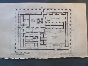 Map Maya Ruins Palenque by Frederick Catherwood Mesoamerican 1855 - Picture 1 of 1