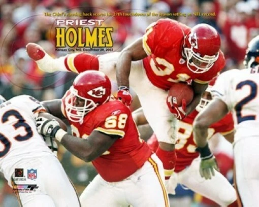 Foto 8 X 10 del sacerdote Holmes Kansas City Chiefs AABB021 Foto 1 de 1
