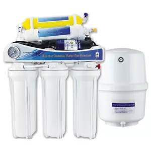 Finerfilters Reverse Osmosis System 50-GPD 6-Stage With Built -In Booster Pump - Picture 1 of 10