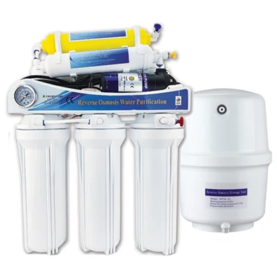 Finerfilters Reverse Osmosis System 50-GPD 6-Stage With Built -In Booster Pump - Image 1 of 4