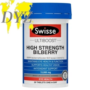 Swisse Ultiboost High Strength Bilberry (30 Tablets) - Picture 1 of 1