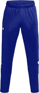 Under Armour Team Knit Mens Warm Up Pants - Royal-White - Picture 1 of 3