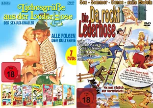 11 DIRNDL + LEDERHOSEN KULTFILME Liebesgrüße aus SYBILLE RAUCH Rolf Eden DVD Box - Bild 1 von 1