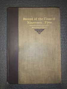 Princeton University Class of 1905 Yearbook Holder Hall Lake Carnegie - Picture 1 of 12