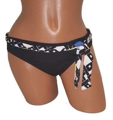 JAG NEW Black Women's Size L Large 12 14 Swimsuit Bikini Bottom $49 2490-L - Image 1 of 2
